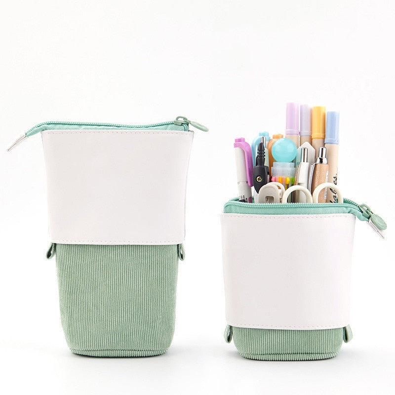 Kawaii Retractable Pencil Case - Stylish Storage for School