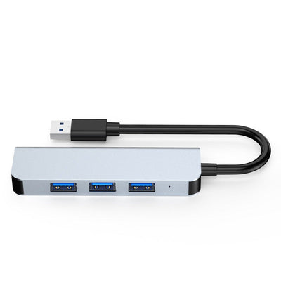 HUB splitter type-c expansion hub four in one high-speed USB 3.0 hub mobile computer expansion dock - Korvel