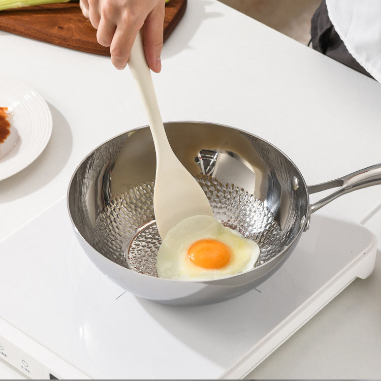 Poêle à frire en acier inoxydable 316 de qualité supérieure pour une cuisine polyvalente