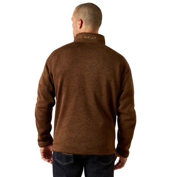Ariat Men's Caldwell Carafe 1/4 Zip Sweater - Korvel