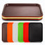 3 SIZE Large Foodservice Tray, Rectangular food trays Plastic Drink Serving Tray for Serving Drinks Snacks Tea - Korvel