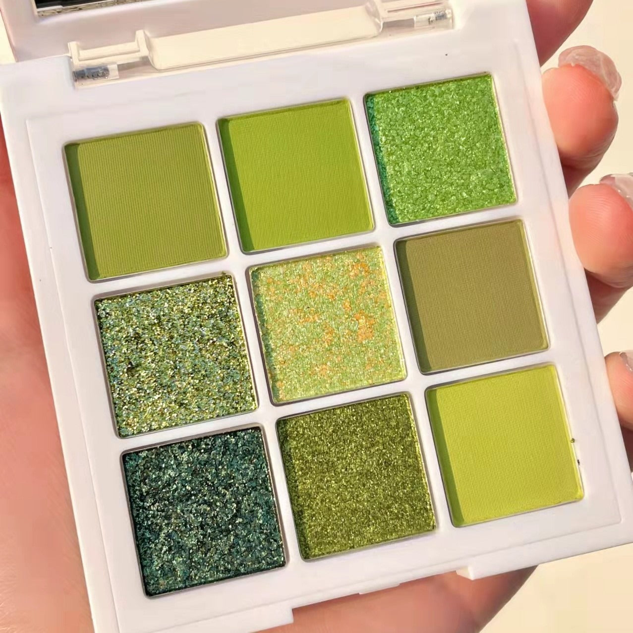 Palette de fards à paupières INSFANY Avocado Jam Green