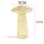 Vase en verre champignon élégant pour la décoration intérieure