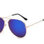 Sunglasses Colorful Toad Glasses Pilot Men And Women Models 3025 Color Film Reflective Sunglasses - Korvel