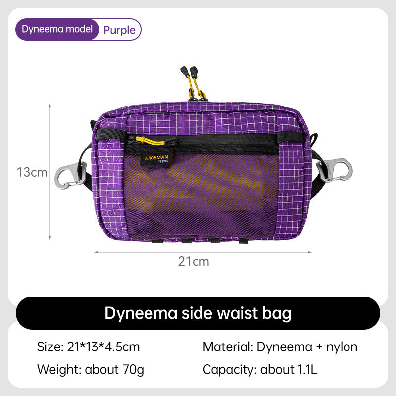 Hikeman - UHMWPE Outdoor Waist Pack for Hiking/Camping/Cycling, Phone & Gear Storage - Korvel