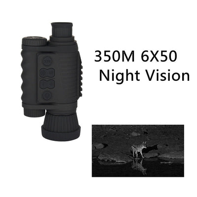 350M Range Handheld HD 6X50 Infrared Night Vision Monocular