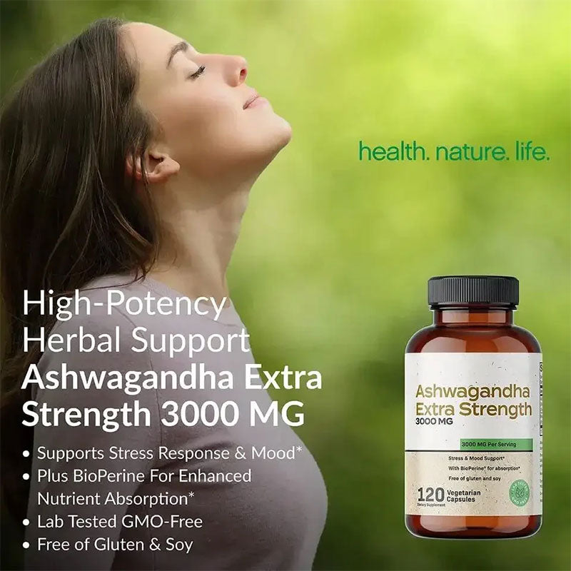 South African Drunken Eggplant Capsules Ashwagandha Capsules Energy Supplement - Korvel