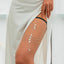 Elegant Butterfly Tassel Leg Chain for Women