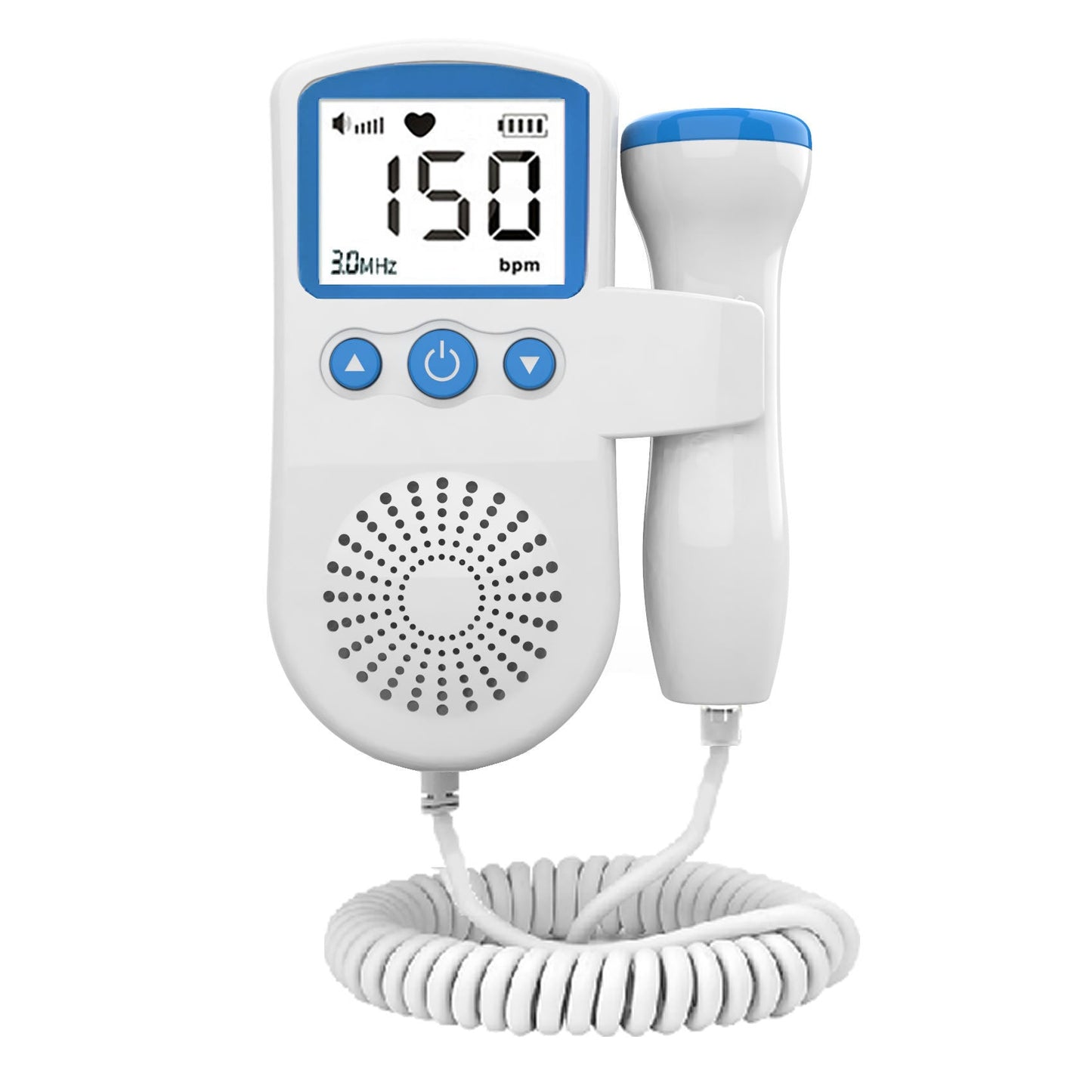 Moniteur de fréquence cardiaque fœtale portable pour un usage domestique