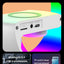 Bluetooth Speaker G63 Colorful Lights Clock Wireless Charging Multifunctional Bluetooth Speaker Colorful Atmosphere Alarm Clock - Korvel
