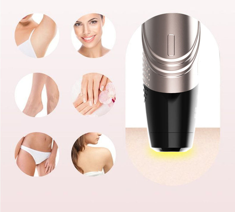 Home Convenient Laser Hair Removal Instrument Rejuvenation Beauty Instrument Men and Women Whole Body Electric Hair Removal Instrument - Korvel