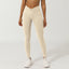 Pantalons de yoga cropped taille haute en V croisé