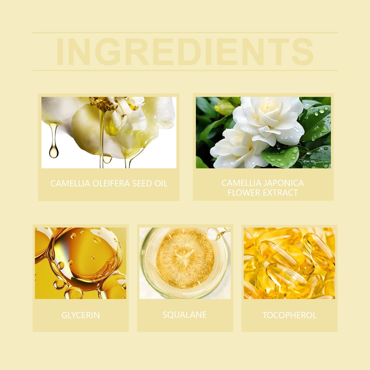 Spray Tratamiento Capilar de Aceite de Semilla de Camelia Nutritivo