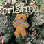 Christmas Party Decoration Christmas Tree Christmas Cartoon Pendant Biscuit Bear Small Pendant Set Christmas Supplies - Korvel