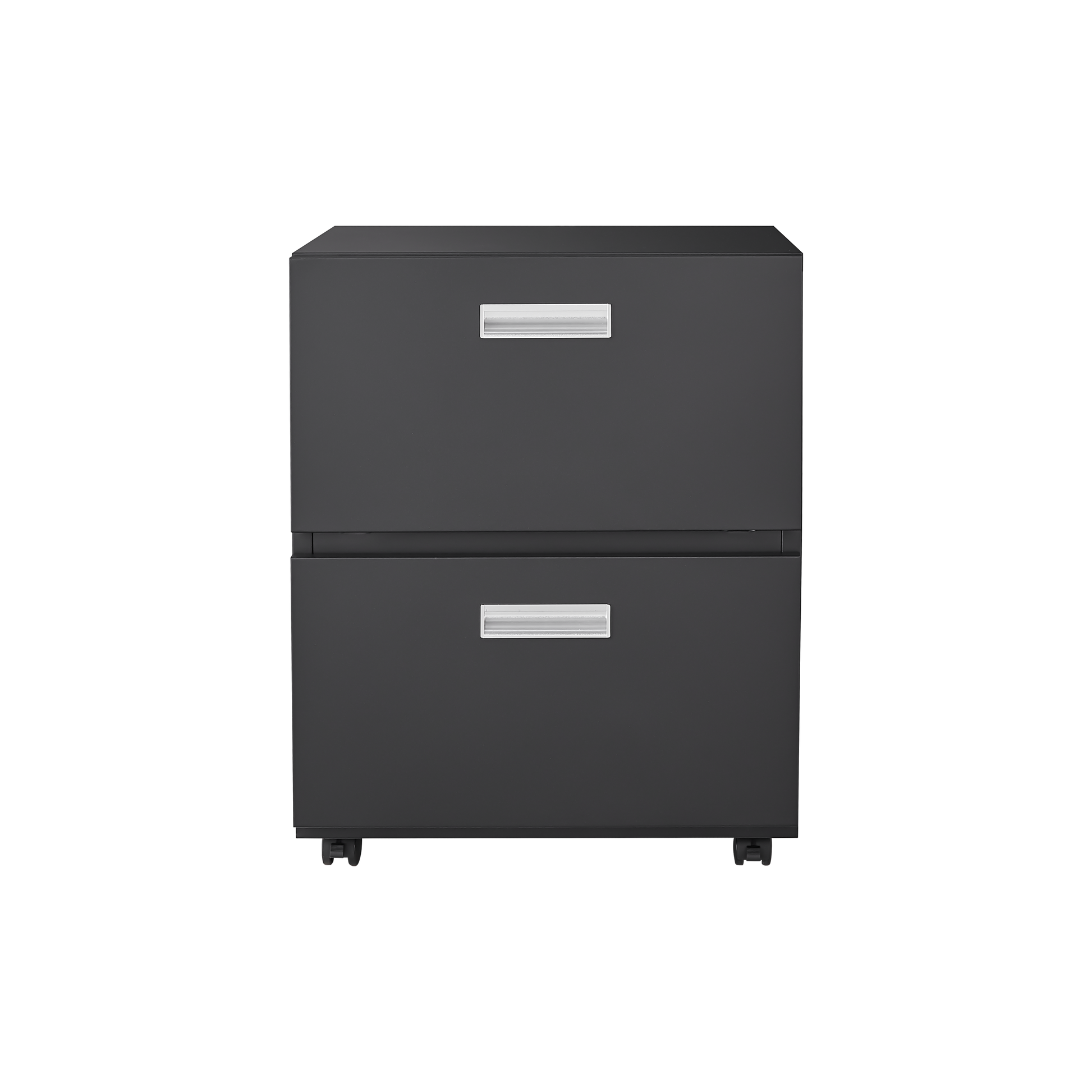 Office furniture Copier Cabinet black 2 door steel copier stand mobile pedestal file Printer Stand - Korvel