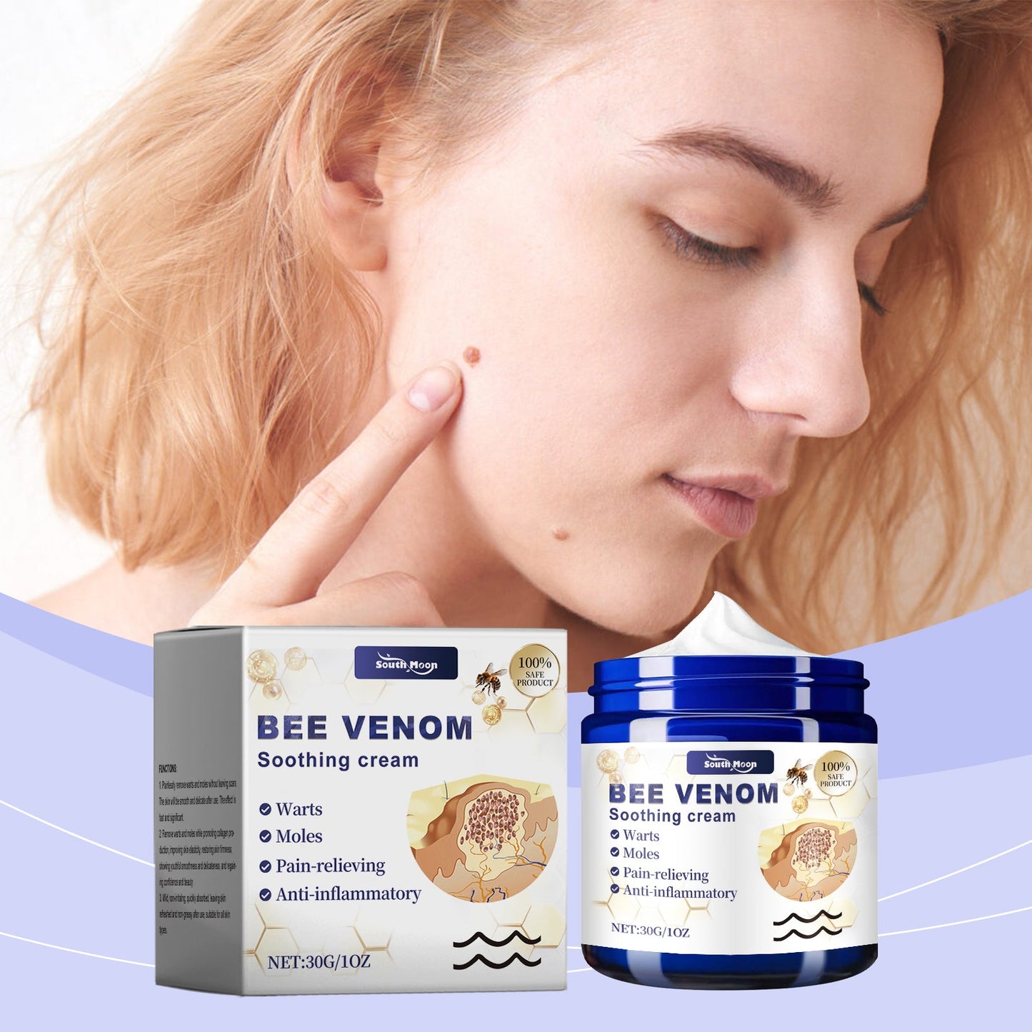 Body Care Soothing Cream, Clear Skin Keyu Moisturizing Moisturizing Smooth Skin Keyu Cream - Korvel