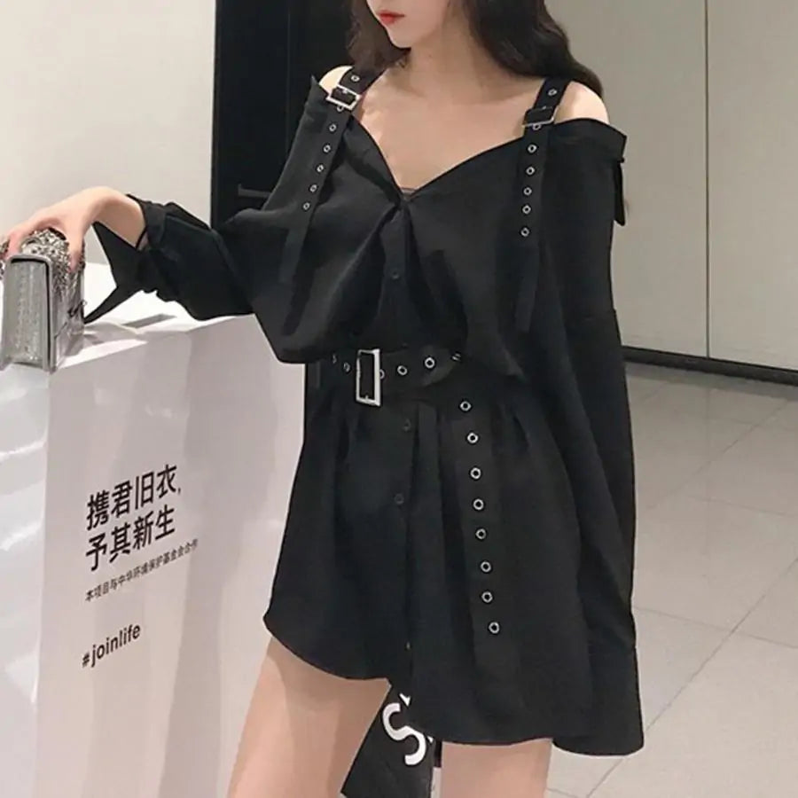 Chic Belt Dress for Timeless Elegance