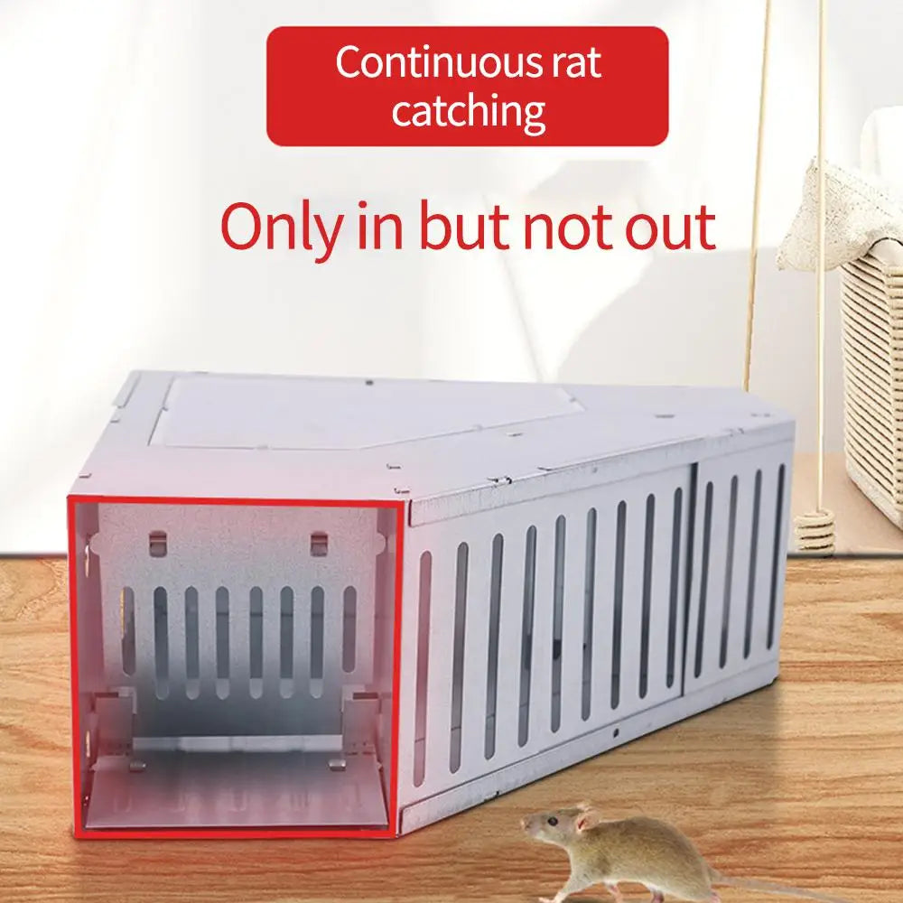 Catching Mice Mouse Traps Occasions Available Double-door Design Non-toxic Reusable Rustproof Garden Supplies Portable - Korvel
