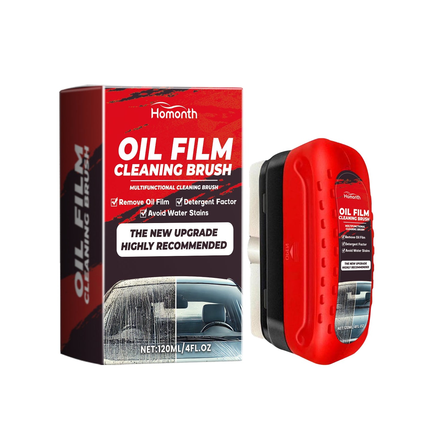 Car Windscreen Cleaner Windscreen Refurbishment Decontamination Cleaning Oil Film Cleaner - Korvel