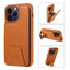 Premium PU Leather Phone Case for Apple 15 & 13 Pro Max