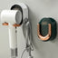 Wall Mounted Hair Dryer Holder Foldable Bathroom Wall Organizer Storage Holder Home Hair Brush Storage Bracket Hair Dryer Rack - Korvel