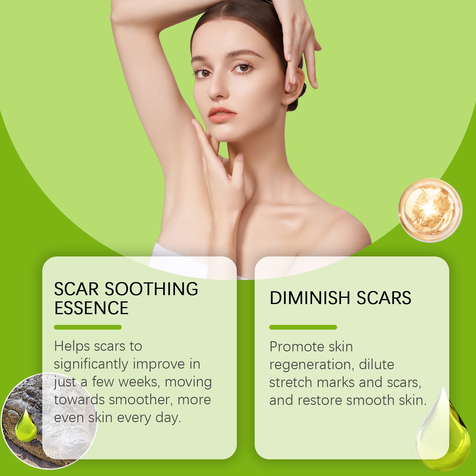 Skin Repair Essence, Body Skin Moisturizing, Firming And Rejuvenating Care Essence - Korvel
