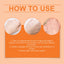 Rice Exfoliating Gel Gently Cleanses Face Body Skin Hydrating Moisturizing Refreshing Cleansing Gel - Korvel