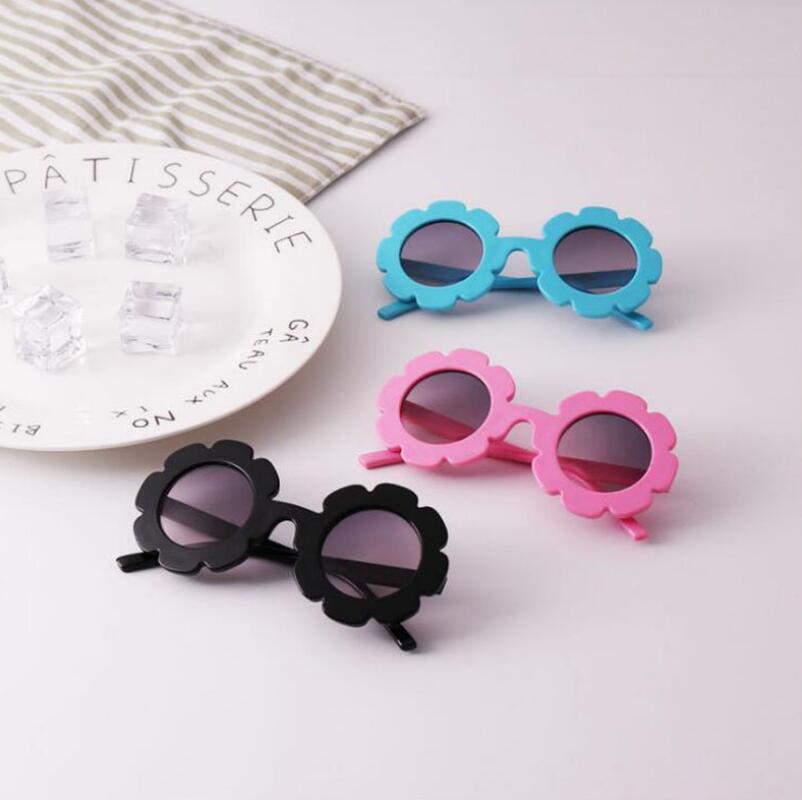 Lunettes de soleil colorées en tournesol pour enfants - Protection UV