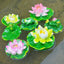 Floating Frog and Fish Pond Scenery Water Surface Decoration Water Fountain Resin - Korvel