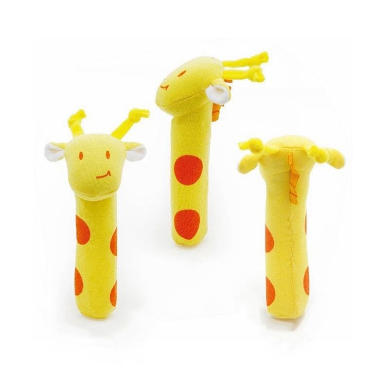 Cute Cotton Rattle for Infants - Engaging Baby Toy
