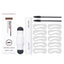 Ibcccndc Double-Headed Eyebrow Powder Stick White Tube Hairline Powder Dark Brown Eyebrow Card Eyebrow Powder Seal Eyebrow Pencil - Korvel