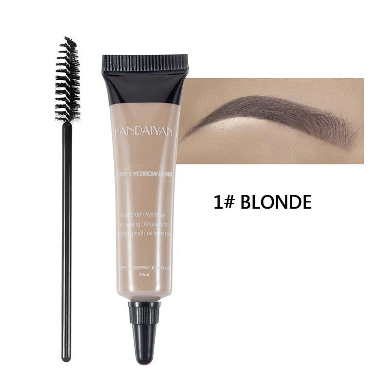 Handaiyan Styled Eyebrow Gel Waterproof and Non Halogenic Liquid Eyebrow Dyeing Cream Wild Eyebrow Holder - Korvel