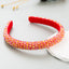 Diadema de Aro con Rhinestones de Color