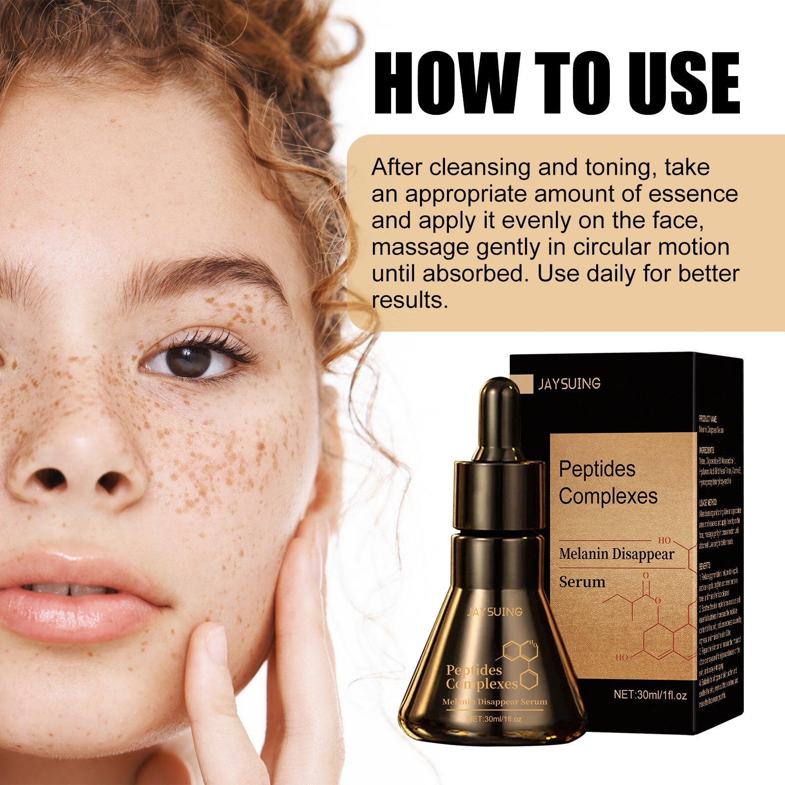 Beauty Skin Essence, Repair Facial Spot Melanin Hydrating Brightening Firming Skin Essence - Korvel