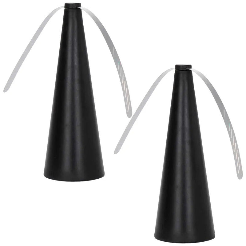 Ventiladores Portátiles para Moscas - Repelentes de Insectos de Mesa (Juego de 2)