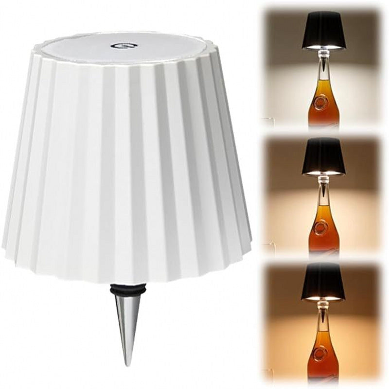 Luz Creativa de Botella de Vino LED - Lámpara RGB Recargable