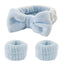 Butterfly Bow Headband & Wrist Strap Set - 3 Pieces