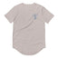 T-shirt Ancien Ancre de Sirène pour Homme à Ourlet Arrondi