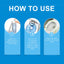 Effervescent Toilet Cleaning Tablets - Automatic Deodorizer