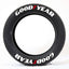 New Connected Car Tire Stickers, Tire Letter Stickers, English Letter 3D Stereoscopic Stickers - Korvel