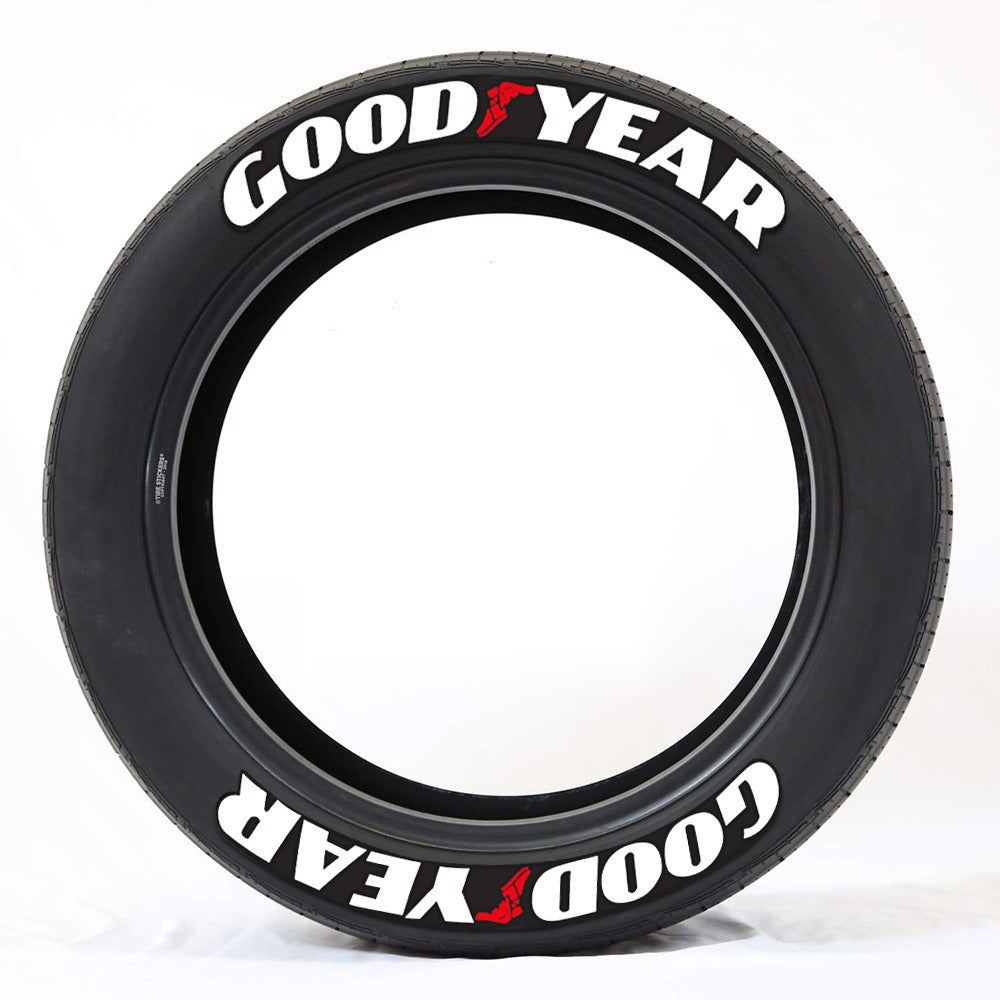 New Connected Car Tire Stickers, Tire Letter Stickers, English Letter 3D Stereoscopic Stickers - Korvel