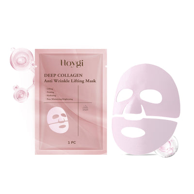 Masque de soin de la peau au collagène premium pour une peau radieuse