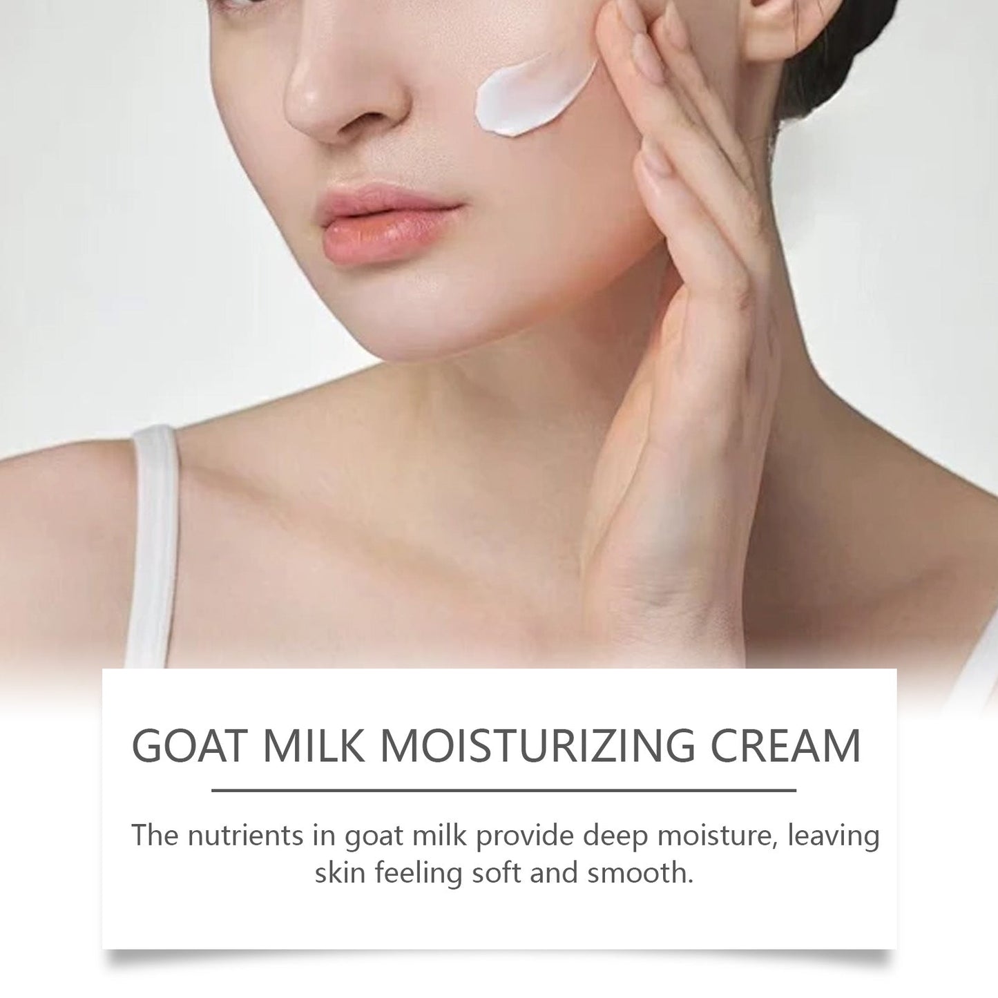 Sheep Moisturizer, Moisturizing High Moisture Goat Milk Soft, Smooth And Elastic Gloss Repair Cream - Korvel