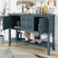 REXM Cambridge Series Retro Console Desk with Storage
