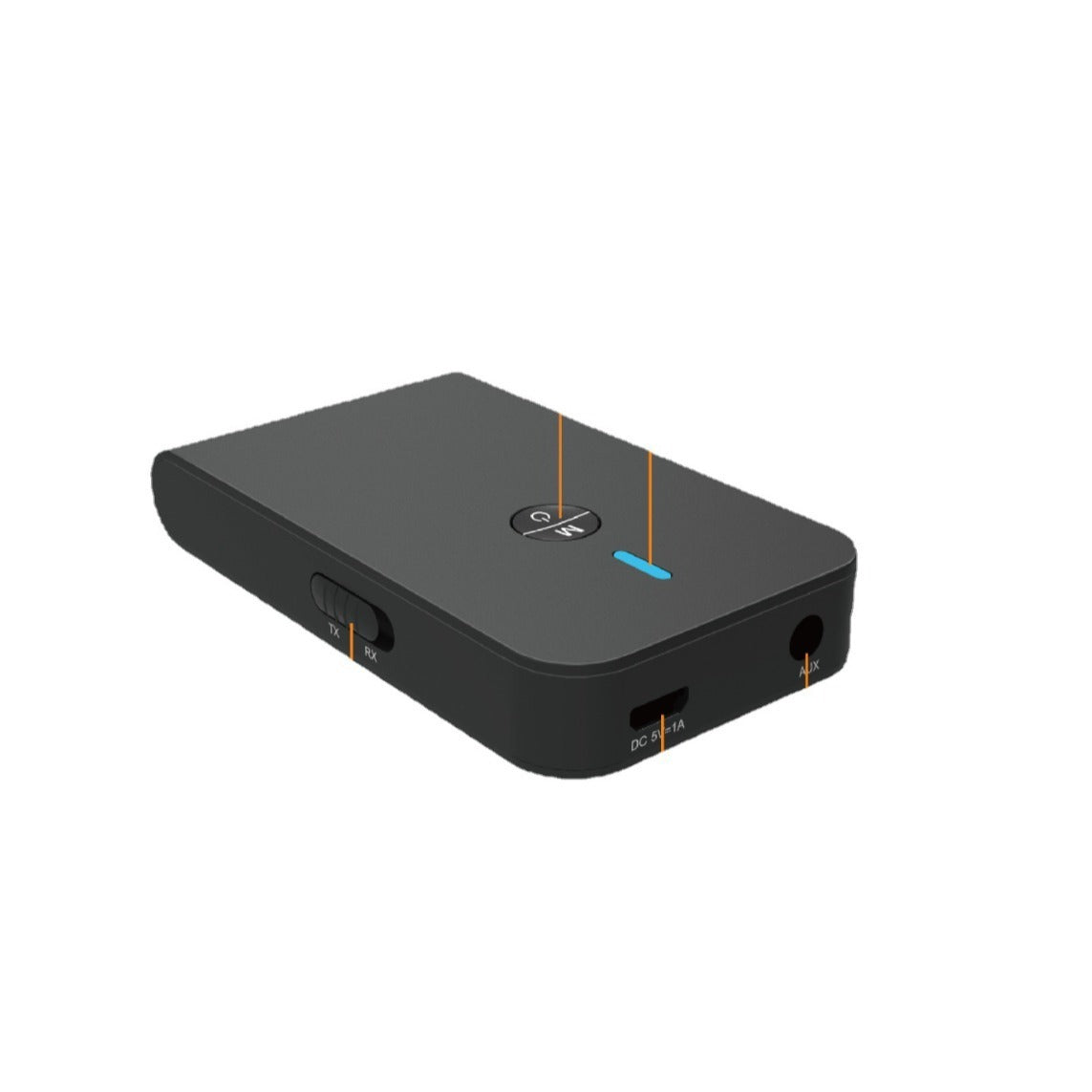 USB Bluetooth 5.0 transmitter+Bluetooth receiver 2-in-1 TV computer wireless audio adapter - Korvel