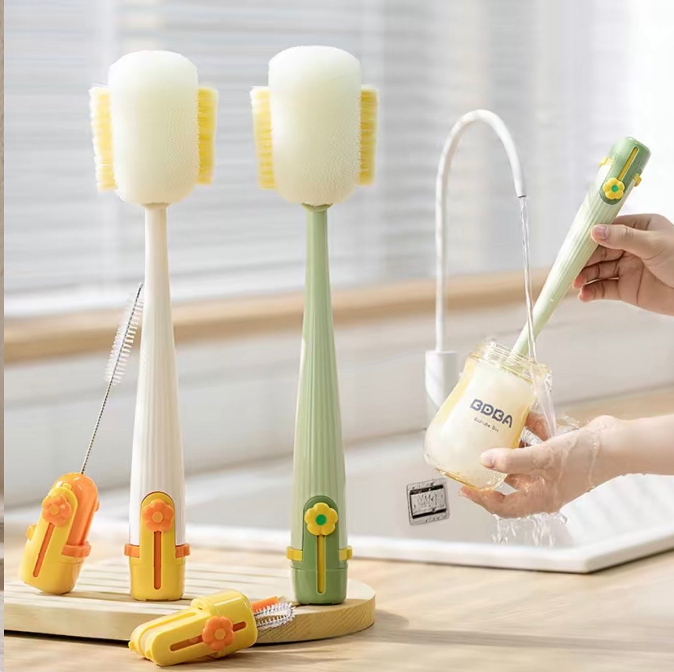 Brosse 5-en-1 CleanMate pour un nettoyage sans effort