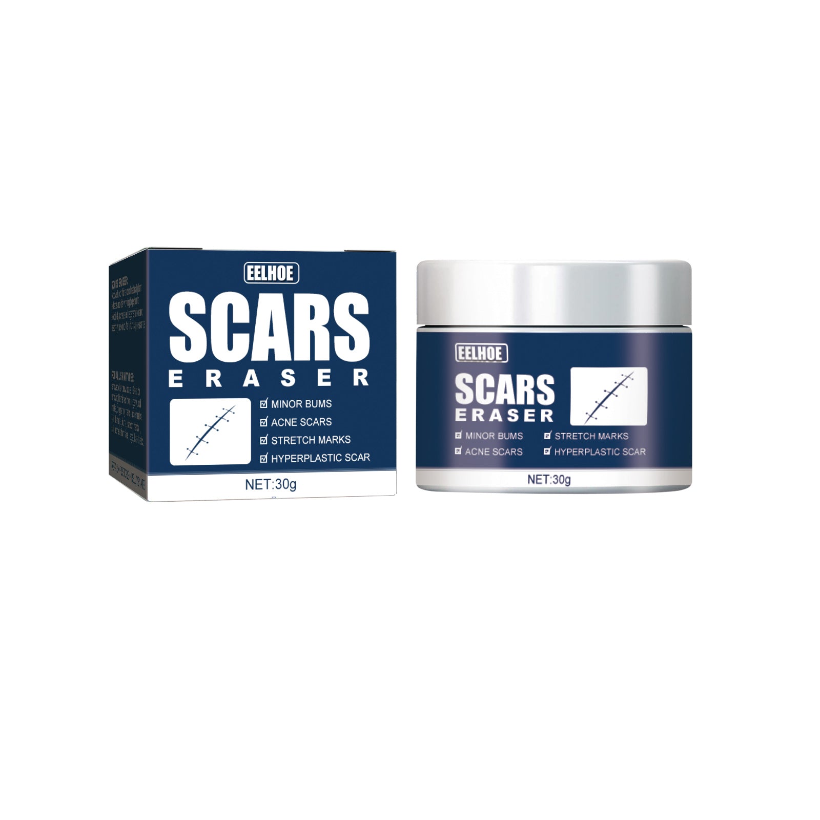 Scar Balm, Surgery Scar Repair Cold Compress Scar Skin Scar Gel Balm - Korvel