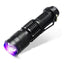 Mini 3 Modes LED UV Flashlight - Waterproof & Zoomable