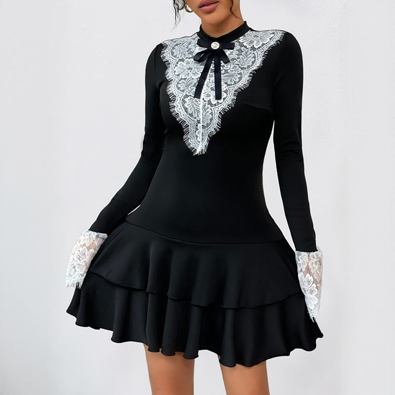 Lace   Party Mini Dress for Women - Korvel