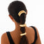 Barrette élastique rétro personnalisée à double couche